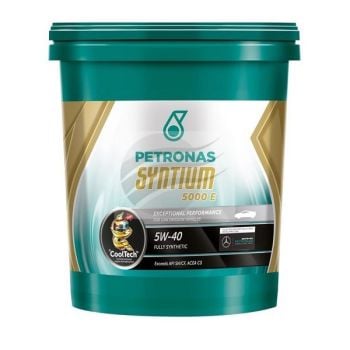 PETRONAS 5W40 Syntium 5000 E Synthetic Engine Oil 18L