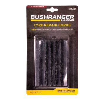 Bushranger 73X14/A Tyre Repair Kit 4" Black 10 Pack