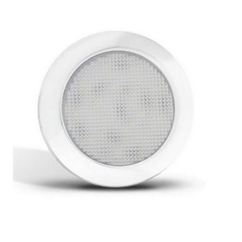 LED Autolamps 7515WB LED Interior Lamp 12V Cool White Illumination with White Housing 76mm X 9mm