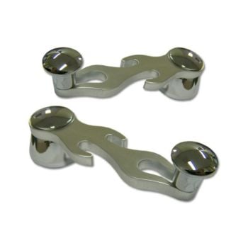 Autotecnica 80/34 Universal Billet Aluminium Window Winders Flames