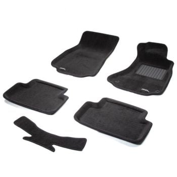TruFit 3D Kagu Full Set Carpet Floor Mats fits Audi A4 2009 - 2016