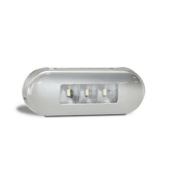 LED Autolamps 86WM LED Front End Outline Marker 12/24V 3 LED's Stainless Steel