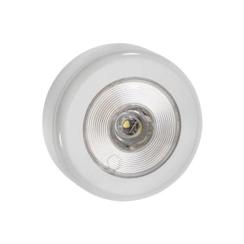 Narva 87620 10-30V L.E.D Courtesy Lamp with Off/On Switch White Face Plate and Mounting Spacer 75mm