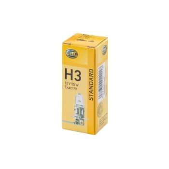 Hella H3 Headlight Globe 12V 55W 8GH178555061