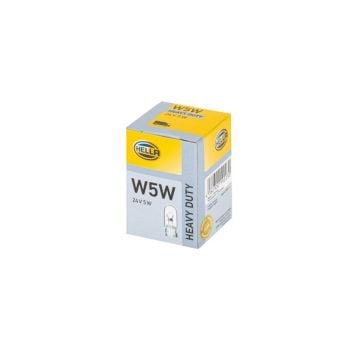 Hella W5W Wedge Globe 24V 5W 8GP003594251