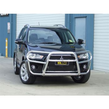 ECB Textura Black Roo Bar fits Mitsubishi Outlander ZH Excludes RX 10/09-10/12 8M38SYM