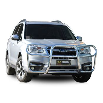 ECB Black Ripple Roo Bar fits Subaru Forester 01/16-07/18 8S68SYB