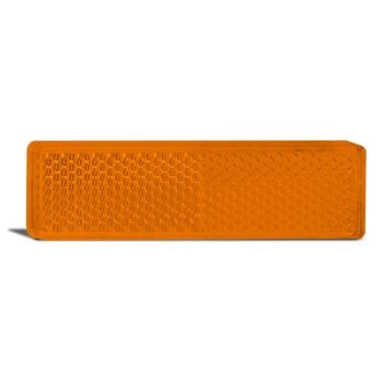 LED Autolamps 9020A Twin Pack Retro Reflector Amber Self Adhesive 90mm X 20mm