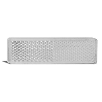 LED Autolamps 9020W Twin Pack Retro Reflector White Self Adhesive 90mm X 20mm