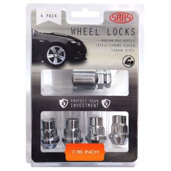 SAAS 913020 Lock Nuts Splined Bulge 7/16" pc4