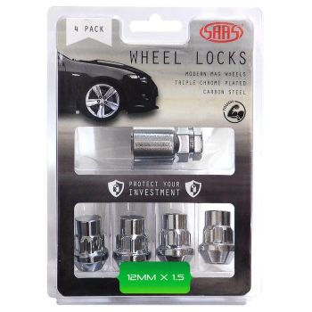SAAS 913026 Lock Nuts Splined Bulge 12x1.50 pc4