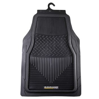 Bushranger 91X01B Mud Tamer Floor Mats Black Front