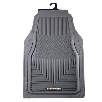 Bushranger 91X01C Mud Tamer Floor Mats Charcoal Front