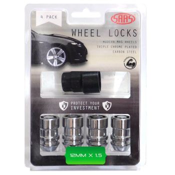 SAAS 933526 Lock Nuts Internal Star Bulge 12x1.50 pc4