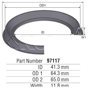 Oil Seal 97117 Kelpro