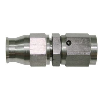 Aeroflow Straight Stainless Hose-Ends -3AN -3AN to -3 PTFE Hose