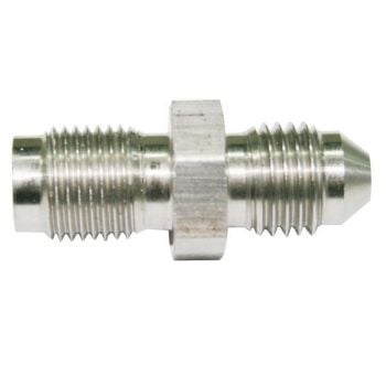 Aeroflow Stainless Inverted Flare Adapter -3AN 3/8in-24 Long
