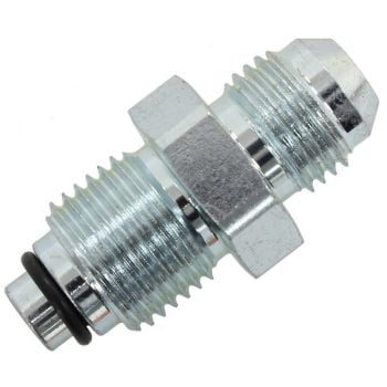 Aeroflow Power Steering Fitting16mm O-Ring Seal to -6AN Steel