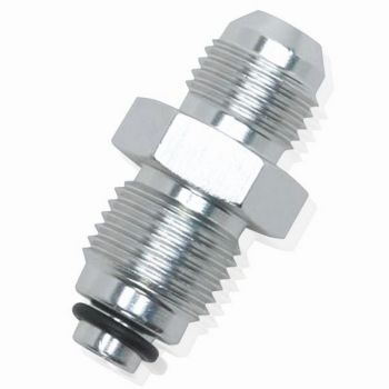 Aeroflow Power Steering Adaptor M18 x 1.5 O-Ring to -6AN Stainless. GM/Sag PS