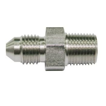 Aeroflow Stainless BSP Male to AN Fitting 1/4in BSP to Male -4AN