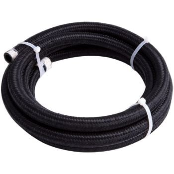 Aeroflow 450 Series Black Braided Light Weight Hose -6AN1m