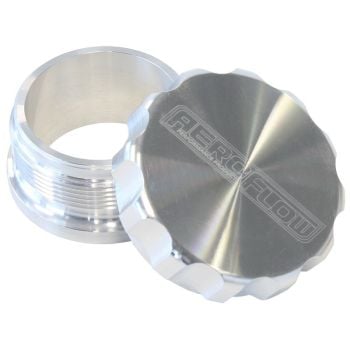 Aeroflow 2in Billet Aluminium Weld-On Filler with Raw Cap