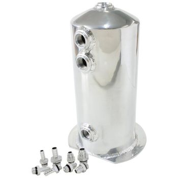 Aeroflow 2.5 Litre Spun Alloy Surge Tank Polished