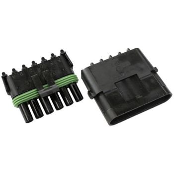 Aeroflow Weatherpack Connector 6 Pin Connector 