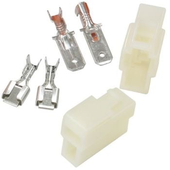 Aeroflow Electrical Wire Connector2 Pin Connector Each