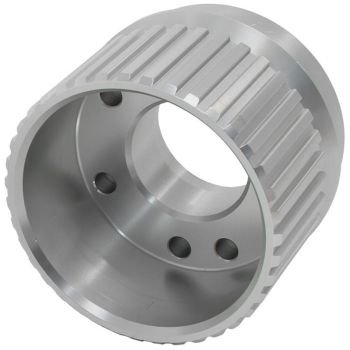 Aeroflow Gilmer Drive Crankshaft Pulley Silver 