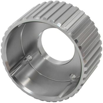 Aeroflow Gilmer Drive Crankshaft Pulley Silver 
