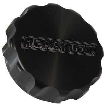 Aeroflow 1in Billet Aluminium Filler Cap Black