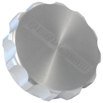 Aeroflow 1-1/2in Billet Aluminium Filler Cap Silver