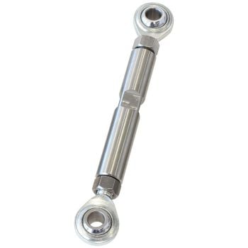Aeroflow Adjustable Stainless Alternator Tensioner 3/8in eyelet 146mm
