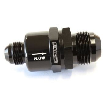 Aeroflow One Way Stepped Check Valve-12AN to -8AN Black