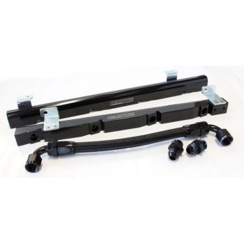 Aeroflow Billet EFI Fuel Rails Black 