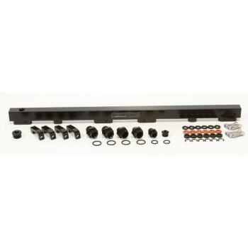 Aeroflow Billet EFI Fuel Rails Black AF64-2012BLK