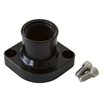 Aeroflow Billet Thermostat Housing Black 