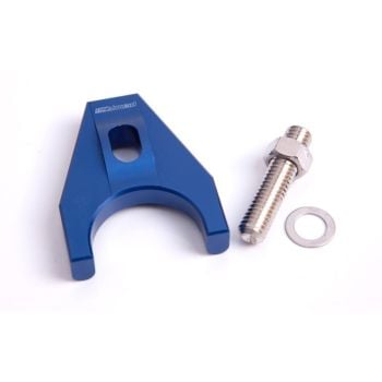 Aeroflow Billet Distributor Hold Down Clamp Blue 