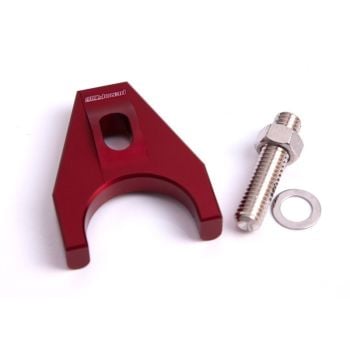 Aeroflow Billet Distributor Hold Down Clamp Red 
