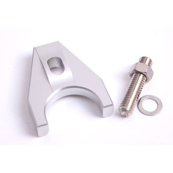 Aeroflow Billet Distributor Hold Down Clamp Silver 