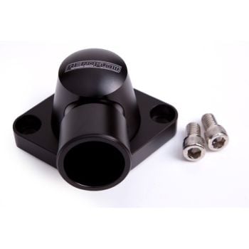 Aeroflow Billet Thermostat Housing Black 