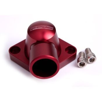 Aeroflow Billet Thermostat Housing Red 