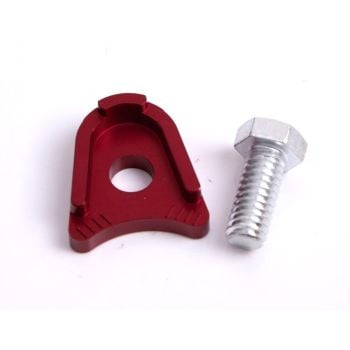 Aeroflow Billet Distributor Hold Down Clamp Red 