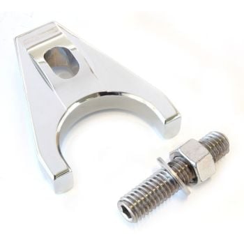 Aeroflow Billet Distributor Hold Down Clamp Chrome 
