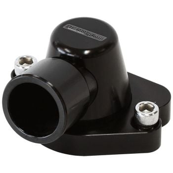 Aeroflow Billet Thermostat Housing Black 