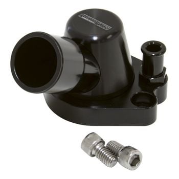 Aeroflow Billet Thermostat Housing Black 