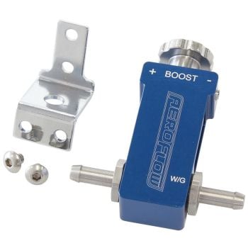 Aeroflow Manual Adjustable Boost Controller Tee Blue