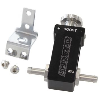 Aeroflow Manual Adjustable Boost Controller Tee Black