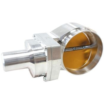 Aeroflow Billet 102mm Fly-By-Wire Throttle Body Polished Finish 
